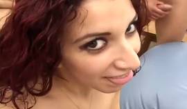 Curly Hair Teen Double Penetration With Shane Diesel And His Friends